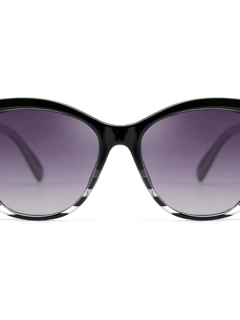 Elegant Polarized Cat Eye Sunglasses for Women - Jackie O Retro Style B2451
